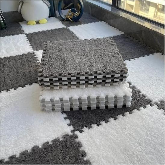 Soft Interlocking Floor Mats for Quick Room Upgrades (6pc)